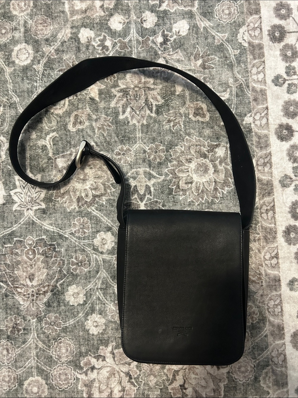 Renato Angi Venezia Leather Crossbody - Made in Italy